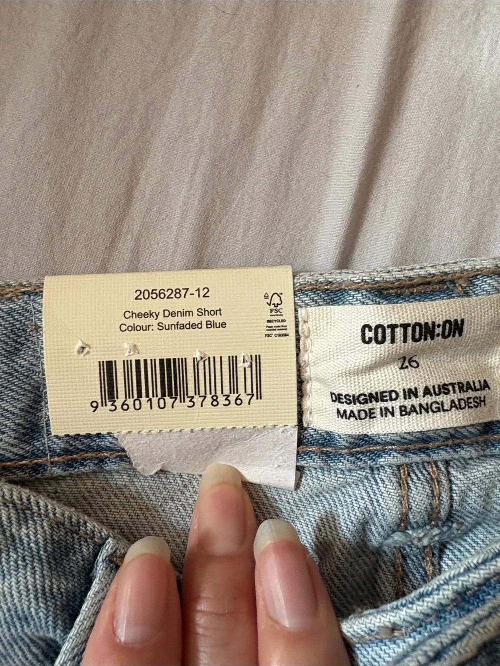 Cotton On light blue